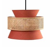 Lampade a sospensione Silent Wind, creative e personalizzate, artigianato decorativo giapponese, lampada in vimini e rattan, illuminazione per la casa, lampada a sospensione lavorata a mano E27 per