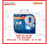 LAMPADE COPPIA OSRAM H11 12V 80W COOL BLUE BOOST HYPER BLUE 5000K