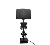 Lampade da Comodino per camere da Letto Lampada da Comodino Lampada da Comodino Moderna con Scheletro Decorazione Nera Luci da Camera da Letto Gotiche per la casa del dormitorio Halloween Desk Lamp