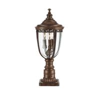 Lampade da Giardino IN Bronzo Esterno Rustico E14 Edmund Luce per Weg Terrazza