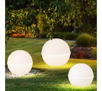 Lampade da Giardino Lampada a Sfera Luce per Esterni Chiodi Sfera Patio 3x [EEK: Non valutato]