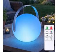 Lampade da Giardino per Esterni Luce Tavolo Batteria RGB Sferica LED Telecomando