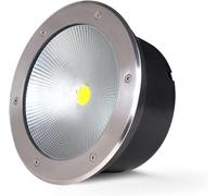 Lampade da Incasso A Pavimento Impermeabili COB LED 3-50w per Esterni, Ac85-265v Ip67 Yard Garden Landscape Luci da Incasso, White Light, 7W-12v