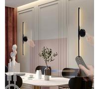 Lampade da Parete a Led Conda da Parete Usb, Applique da Parete con Rotazia 350°, Illuminazida Parete Lunga per Soggiorno e Corridoio, 88 Cm² Confezione/88 cm/2 Confezioni