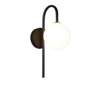 Lampade Da Parete A LED For Interni, Applique Con Lampadina G9 For Camera Letto, A Nere E Dorate For Illuminazione Domestica Ampia Applicazione(Warm White,C Black 9w)