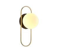 Lampade Da Parete A LED For Interni, Applique Con Lampadina G9 For Camera Letto, A Nere E Dorate For Illuminazione Domestica Ampia Applicazione(Cool White,A Black Gold 9w)