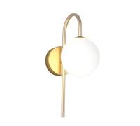 Lampade Da Parete A LED For Interni, Applique Con Lampadina G9 For Camera Letto, A Nere E Dorate For Illuminazione Domestica Ampia Applicazione(Warm White,C Gold 9w)