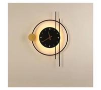 Lampade da Parete a LED nordiche Orologio Artistico Design Riparo da Parete Corridoio Creativo Camera da Letto Soggiorno Sfondo Decorazione della Parete Illuminazione da Parete, plafoniera