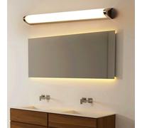 Lampade da parete a LED regolabili - 3000 K/4500 K/6000 K, applique in oro moderno, 40 cm, design semplice per soggiorno, camera da letto e corridoio