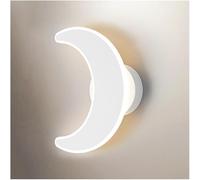 Lampade da Parete, Applda Parete,Pada da Parete in Acrilico a Led da 5 W,Pada da Parete Dimmerabile a 3 Colorir Camera da Letto, Soggiorno, Studio - Illuminazida Pareter Interni Creativa, Apparecchi D