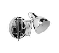 Lampade da parete applique estensibile metallo argento 33 cm Harrington