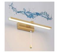 Lampade da Parete Applique Luce per Specchio da Bagno, Luci da Specchio a LED per vestirsi Luci da Trucco dimmerabili Lampada da toeletta Portatile per Trucco con Specchio Frontale Impermeabile