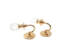 Lampade da parete decorative in scala 1 12 per case delle bambole in metallo robusto e cristallo acrilico per migliorare qualsiasi casa delle bambole lampada