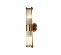 Lampade da Parete di Cristallo di Lusso compatibili con l'illuminazione del Comodino della Camera da Letto del Soggiorno, Decorazione della casa, Luce da Comodino con Asta di Vetro