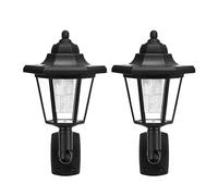 Lampade da parete esagonali solari a LED retrò Dusk-to-Dawn Impermeabile per