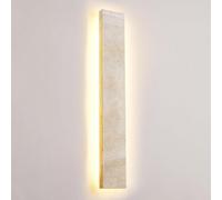 Lampade da parete for patio esterno Liner LED Esterno Impermeabile Applique da parete Moderna in pietra naturale Marmo Lampada da parete for portico anteriore Esterno Lampada da parete a striscia lung