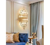 Lampade da parete - Lampada da interni in cristallo per soggiorno, camera da letto e portico - applique LED per decorazione casa