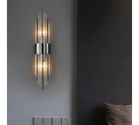 Lampade da parete moderne per soggiorni, lampada da parete per camera da letto, lampada da parete in cristallo Vanity, luce LED di lusso, camera da letto, hotel, lampada da comodino, corridoio