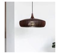 Lampade da Parete,Pada a Sospensiretrò in Legnor Ristorante,Padari a Led Dir Camera da Letto, Tavolo da Pranzo, Illuminaziper la Casa, Luci a Sospensione/Noce/55 Centimetri