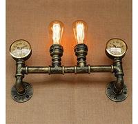 Lampade da Parete,Pada da Parete Retrò,Pada da Pareter Ristorante Industrial Wind Cpersonality 2Pade -Pada da Parete Decorativa Retrò con Tubo Dell'Acqua
