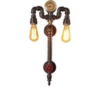 Lampade da Parete, Retrò in Tubo Di Ferro Industriale - Applda Pareter Bar,Rsonalità, Applda Pareter Ristorante, Lanterna da Pareter Bar, Terrazza, Staffa,Pada da Parete, Orologi da Parete