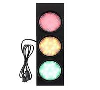 Lampade da Parete, semaforo Applique da Parete a LED per Interni con Telecomando e Interruttore a Spina Linea Lampada da Parete per segnaletica pedonale Rossa Gialla Verde Creativa