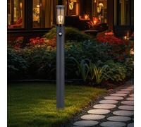 Lampade da Percorso Giardino Piantana Movimento IP44 Antracite E27 H 110cm [EEK: Non valutato]