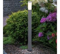 Lampade da Percorso per Esterni Piantana Acciaio Inox Antracite Giardino 1x E27 [EEK: Non valutato]