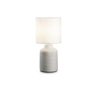 Lampade Da Scrivania Shabby Chic - Provenzale Kali'-3 Metallo Bianco 1 Luce E14