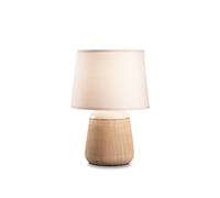 IDEAL LUX Lampada da tavolo Kali'-2 TL1 Shabby Chic Provenzale Metallo bianco 1 luce E14