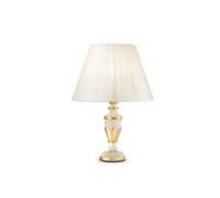 Lampade Da Scrivania - Ufficio Classico Firenze Metallo Bianco 1 Luce E14 [EEK: A++]