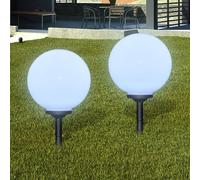 vidaXL Lampade da Sentiero 4 pz LED 30 cm con Picchetto