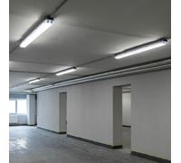 Lampade Da Soffitto 48W LED Neutro 150 Cm Set Di 4