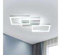 Lampade da soffitto moderne, plafoniera quadrata a LED, plafoniere in acrilico per camera da letto, corridoio, cucina, luce bianca fredda 6500K