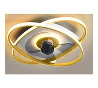 Lampade da Soffitto, Ventilatore da Soffitto Retrò, Ventilatori da Soffitto Modernir Camera da Letto, Ventilatore a Sospensia Ledr Soggiorno,Pada da Sala da Pranzo con Telecomando, Ventilatore da Soff