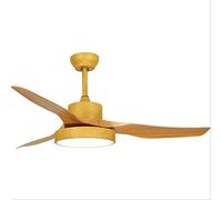 Lampade da Soffitto, Ventilatori da Soffitto,Pada Moderna in Metallo, Ventilatore a Sospensione,Pada da Soffitto Silenziosar Soggiorno, Luce da Soffitto Retrò con Telecomando, Luce da Soffitto a Led/M