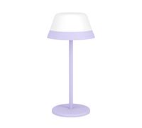 Lampade Da Tavolo Esterno Moderna Meggiano Policarbonato Viola E Bianco Led