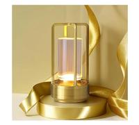 Lampade da Tavolo, Lanterna in Metallo,Pada da Tavolo Moderna,Pada da Scrivania a Led Ricaricabile,Pada da Comodino, Soggiorno, Camera da Letto, Illuminazia 3 Toni,Pada da Notte, Realizzata in Cina/Or