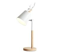Lampade da Tavolo,Pada da Tavolo Creativa a Forma Di Uccelli e Corna,Pada da Comodino Moderna,Pada da Scrivania con Interruttore a Pulsante,Pada da Scrivania E27, Facile da Usare, Realizzata in Cina./