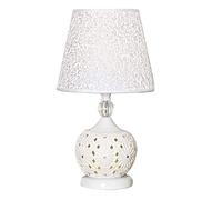 Lampade da Tavolo,Pada da Tavolo Creativa in Ceramica,Pada da Comodino Moderna,Pada da Comodino con Dimmer/Pulsante/Telecomando,Pada da Scrivania Artistica, Facile da Usare, Realizzata in Cina./Interr