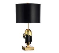 Lampade da Tavolo,Pada da Tavolo Di Lusso,Pada da Scrivania Moderna in Vetro,Pada da Comodinor Camera da Letto, Soggiorno, Studio, Ufficio,Pada da Notte, Base in Metallo, Realizzata in Cina/a/a