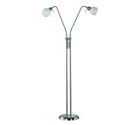 Lampade da terra led FREDDY 2 vetri 424810207 acciaio