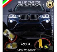 LAMPADE FENDINEBBIA H8 LED COB CANBUS SPECIFICHE BMW X4 F26 100% NO ERROR