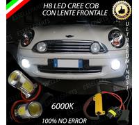 LAMPADE FENDINEBBIA H8 LED CREE COB CANBUS PER MINI COOPER R56 6000K NO ERROR