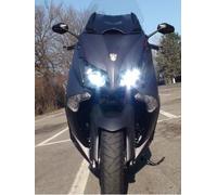 LAMPADE H11 LED YAMAHA TMAX 530 MOTO T-MAX ABBAGLIANTE + ANABBAGLIANTE