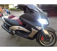 LAMPADE H7 + H4 FULL LED YAMAHA TMAX + POSIZIONI COMPLETO PER L'INSTALLAZIONE