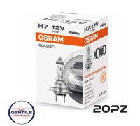 LAMPADE H7 OSRAM 12V 55W CLASSIC LUCE FARO ANTERIORE AUTO MOTO 64210CLC 20 PZ