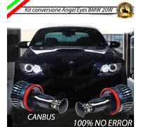 LAMPADE H8 LED CREE 20W PER ANGEL EYES BMW SERIE 3 E92 CANBUS 6000K NO ERROR