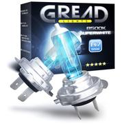 LAMPADE HALOGENE H7 2 PEZZI SUPER BIANCO 8500K 55W E MARK EFFETTO XENON AUTO FAR