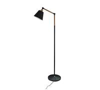Lampade Lampada da terra a luminosità bianca e nera (esclusa la sorgente luminosa)(Nero)